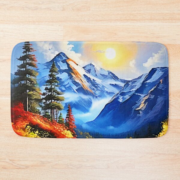 Item preview, Mountain Lake: Scenic View designed and sold by Health And Fitness Posts e-Store.