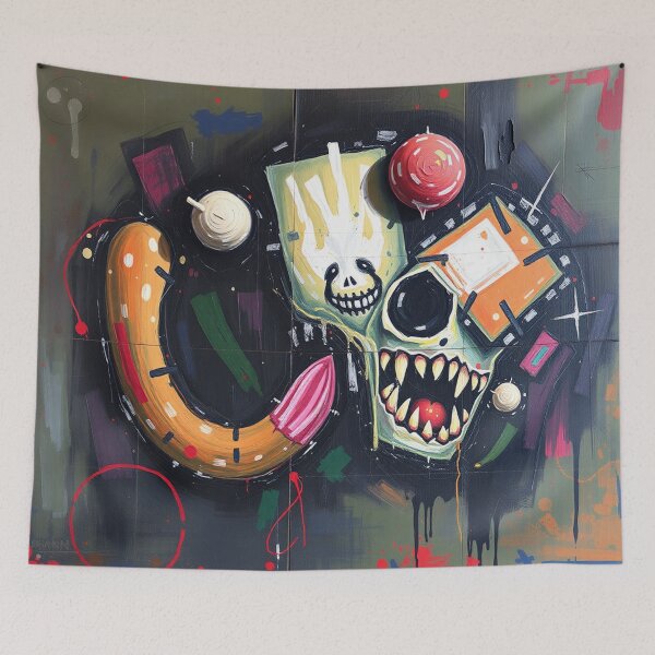 Item preview, Dark Collection, Abstract Art, Oil Painting, Weird designed and sold by Burn-Ego.