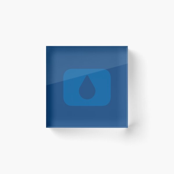 Item preview, lumon logo blue drop designed and sold by rilesweir.