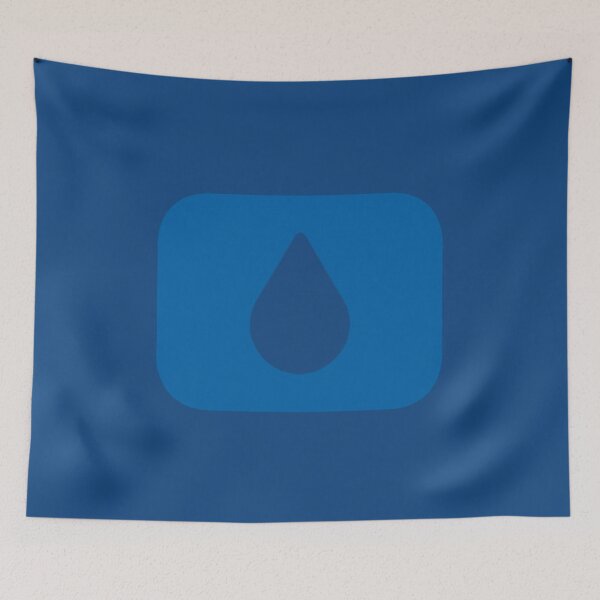 Item preview, lumon logo blue drop designed and sold by rilesweir.