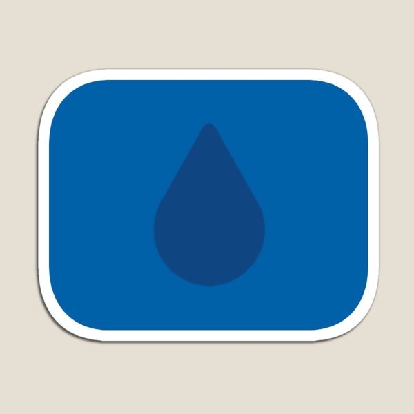 Item preview, lumon logo blue drop designed and sold by rilesweir.