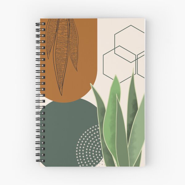 Item preview, Abstract modern botanical art , sanseveria designed and sold by Green Plantessa.
