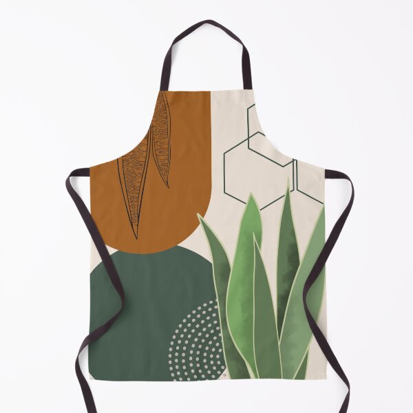 Item preview, Abstract modern botanical art , sanseveria designed and sold by Green Plantessa.