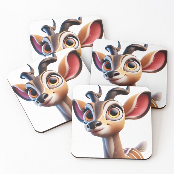 Item preview, Adorable Kudu Antelope designed and sold by Sillytoe.