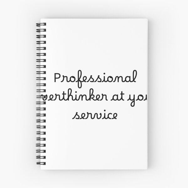 Item preview, Professional overthinker at your service designed and sold by Ninjacatoff.