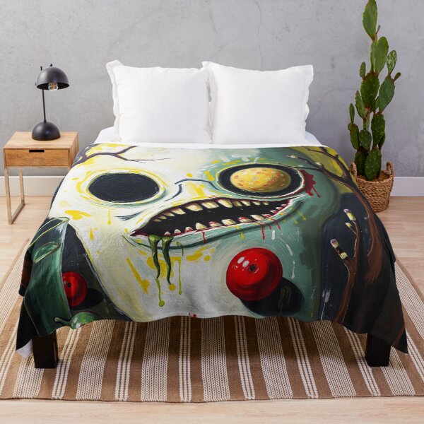 Item preview, Moon Face, Abstract Art, Oil Painting, Forest designed and sold by Burn-Ego.