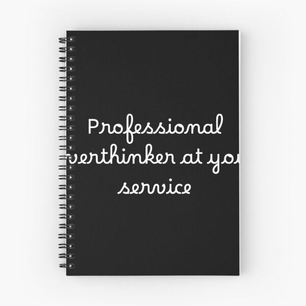 Item preview, Professional overthinker at your service designed and sold by Ninjacatoff.