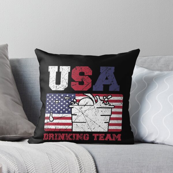 Item preview, USA Drinking Team College Party Design designed and sold by AllStarMerch.