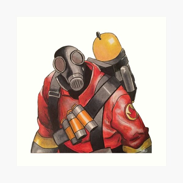 team fortress 2 pyro art