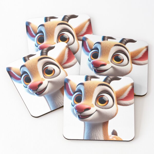 Item preview, Adorable Saiga Antelope designed and sold by Sillytoe.