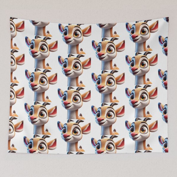 Item preview, Adorable Saiga Antelope designed and sold by Sillytoe.
