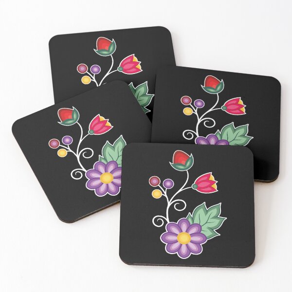 Item preview, Ojibwe Floral With Wildflowers Strawberries  designed and sold by YalenArt.