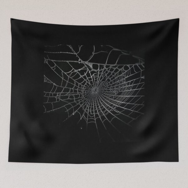 Item preview, Gothic Spider Cobweb Art | Creepy Aesthetic Design designed and sold by Phat Dog Designs .