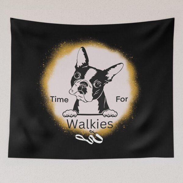 Item preview, Dog Scene, Time For Walkies designed and sold by suewen.