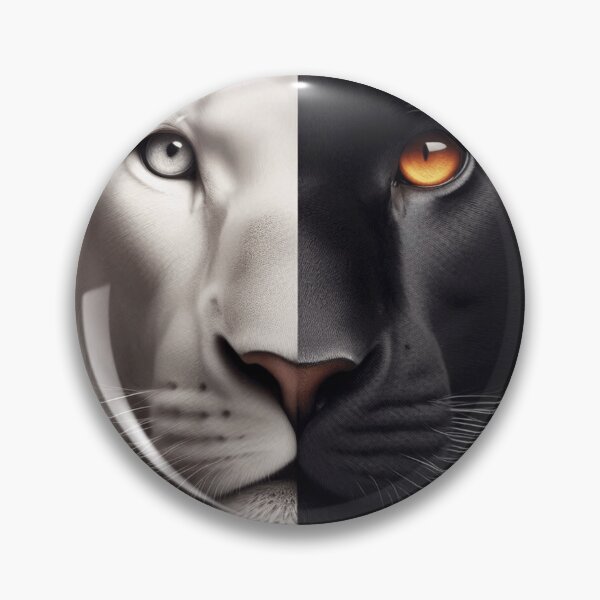 Item preview, Dual Kings: The Feline & The Lion designed and sold by Furbabies Art.