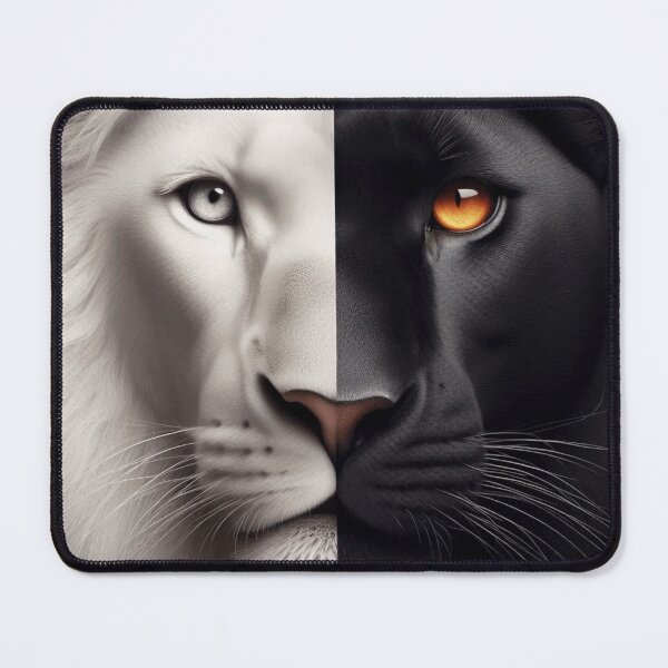 Item preview, Dual Kings: The Feline & The Lion designed and sold by Furbabies Art.
