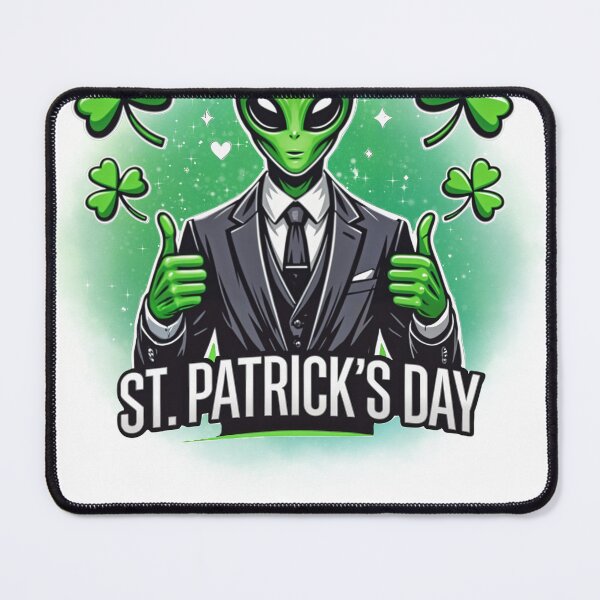 Item preview, St Patrick's Day Alien designed and sold by marosz12.