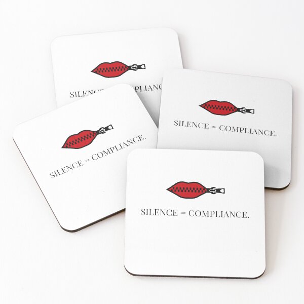 Item preview, Silence = Compliance – Speak Up designed and sold by MorningT.