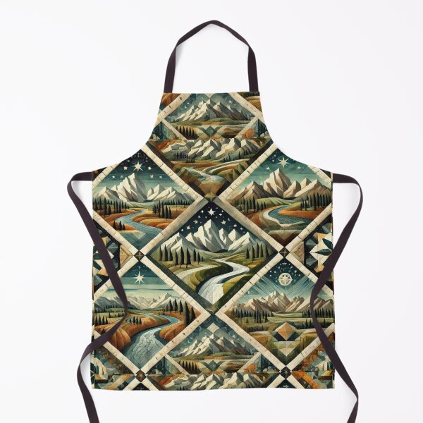 Item preview, Big Sky Country Quilt: Seamless Montana-Inspired Pattern designed and sold by Meta2Physical.