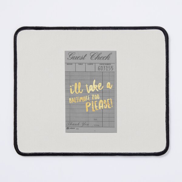 Item preview, I’ll Take a Baltimore Zoo Please! Vintage Bar Tab Sticker designed and sold by Stickers by @molllyclare.