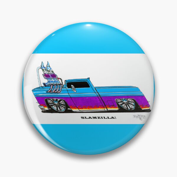 Item preview, SLAMZILLA !      / 1988 custom CHEVY TRUCK designed and sold by Imagin8er.
