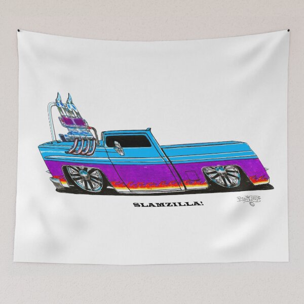 Artikelvorschau, SLAMZILLA! / 1988er Chevy Truck im Sonderanfertigungsdesign entworfen und verkauft von Imagin8er.