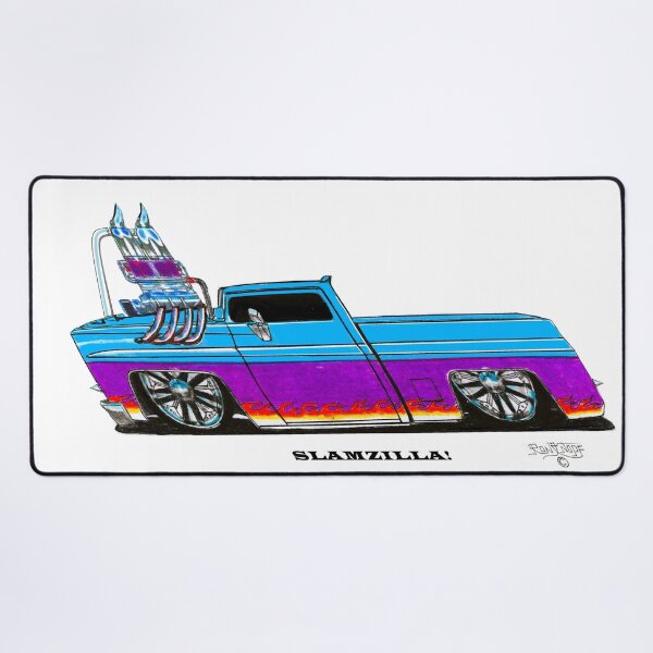 Item preview, SLAMZILLA !      / 1988 custom CHEVY TRUCK designed and sold by Imagin8er.
