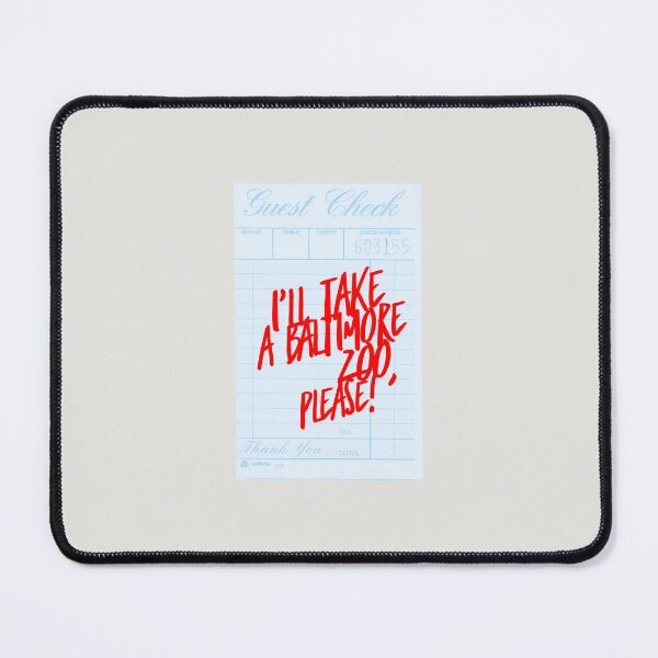 Item preview, I’ll Take a Baltimore Zoo Please! Vintage Bar Tab Sticker designed and sold by Stickers by @molllyclare.