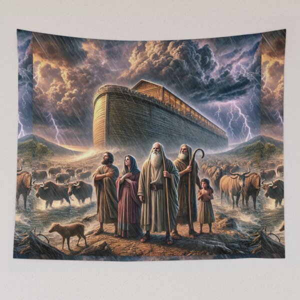 Item preview, Genesis 7:4 (KJV) For Yet Seven Days, and I Will Cause it to Rain Upon the Earth designed and sold by Meta2Physical.
