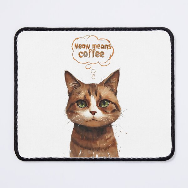 Item preview, Meow means coffee designed and sold by Tees16.