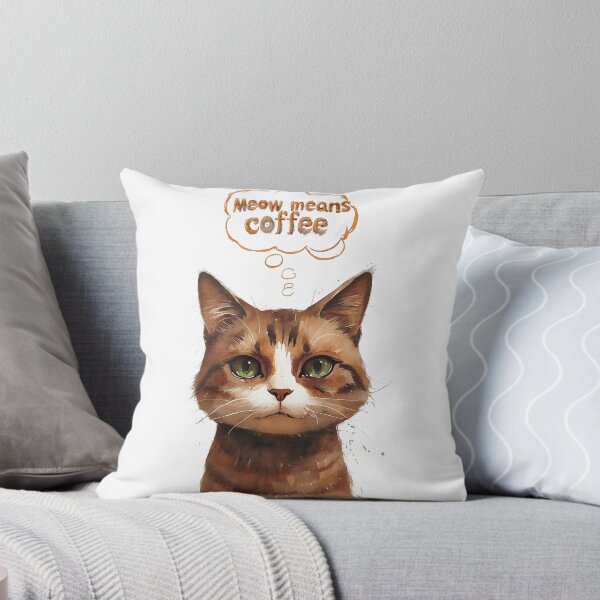 Item preview, Meow means coffee designed and sold by Tees16.