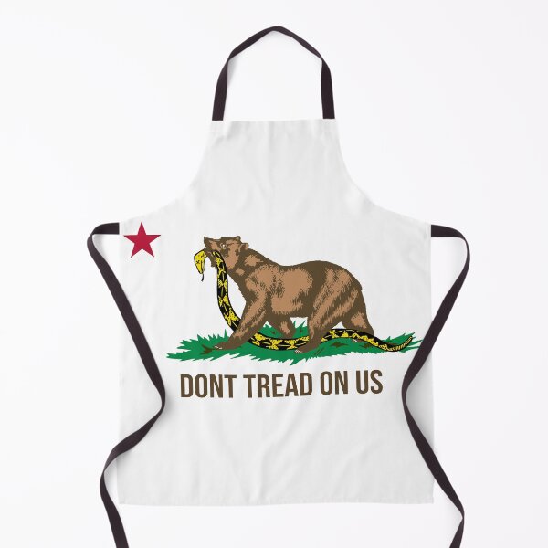 Item preview, California “Dont Tread on Us” flag (clear background) designed and sold by MinnesotaFlag.