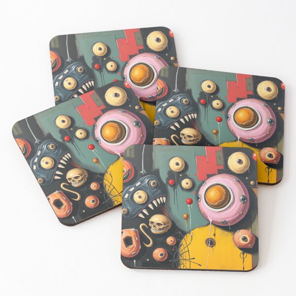 Item preview, Breakfast, Abstract Art, Oil Painting, Nuti designed and sold by Burn-Ego.