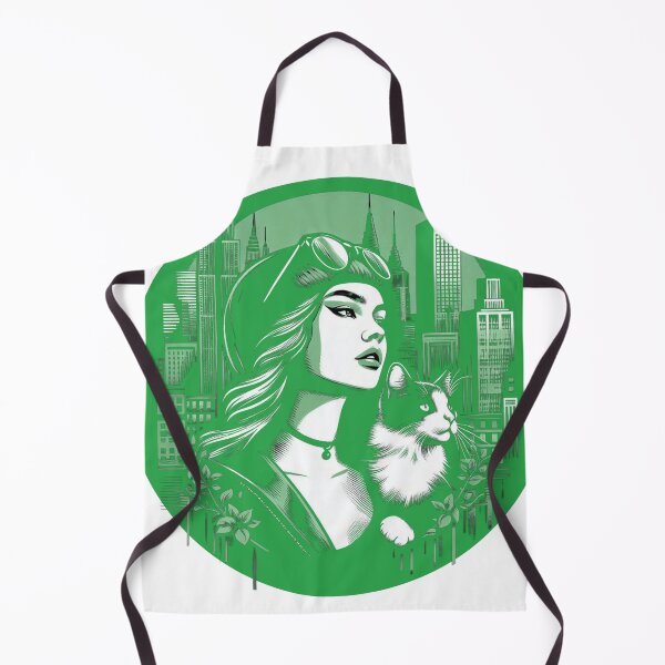 Item preview, High-Flying Luck: Pilot Girl & Her Furbaby designed and sold by Furbabies Art.