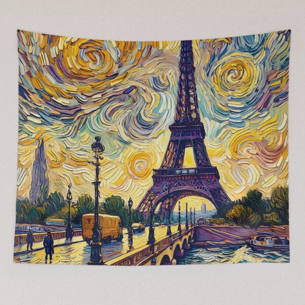Item preview, Eiffel Tower Sunset designed and sold by The Art Eclectic.