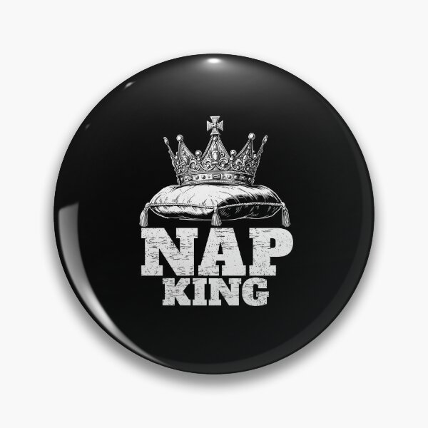 Item preview, Nap King - Crown on a Pillow designed and sold by AnAzArt.