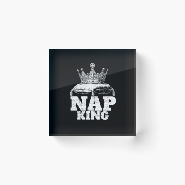 Item preview, Nap King - Crown on a Pillow designed and sold by AnAzArt.