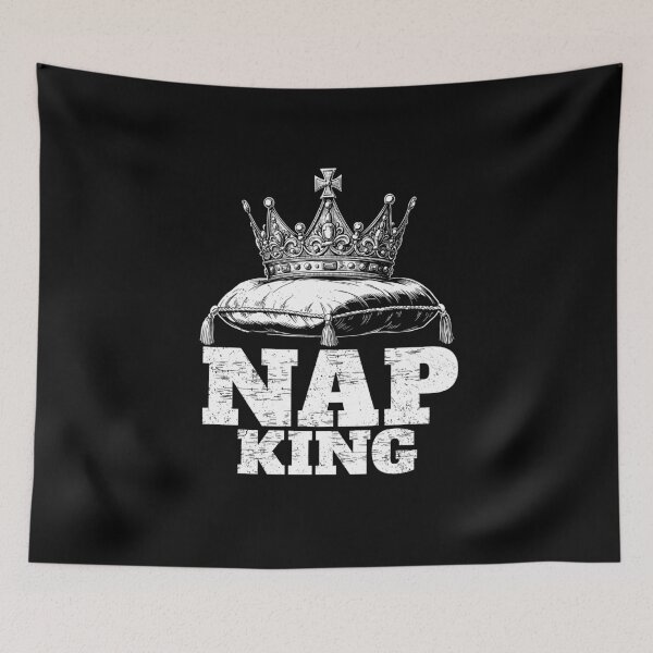 Item preview, Nap King - Crown on a Pillow designed and sold by AnAzArt.