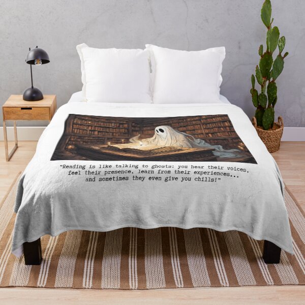 Item preview, Reading is like talking to ghosts designed and sold by Filologica.