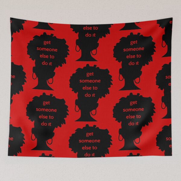 Item preview, afro get someone else black woman feminist designed and sold by Gossip Rag.