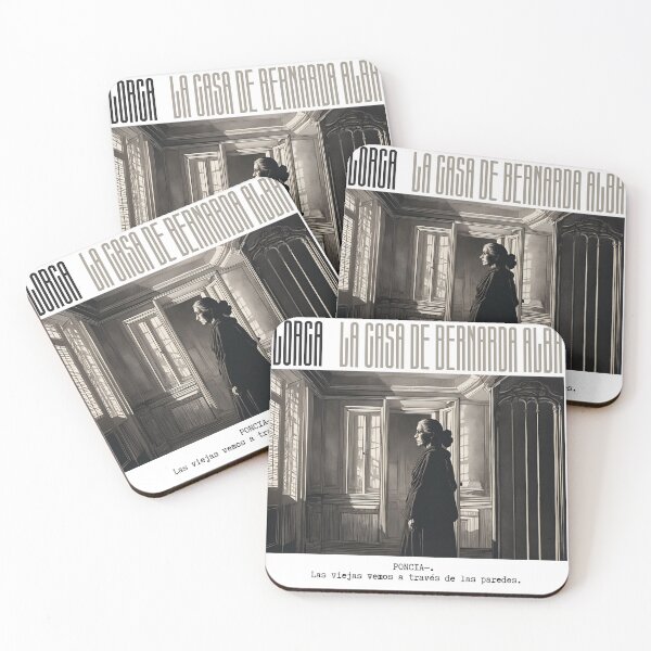 Item preview, Poncia in 'The House of Bernarda Alba' by Federico García Lorca designed and sold by Filologica.