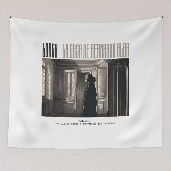 Item preview, Poncia in 'The House of Bernarda Alba' by Federico García Lorca designed and sold by Filologica.