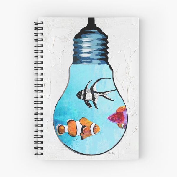 Item preview, Light Of The Sea 1 Tropical Fish Art designed and sold by Sharon Cummings Art.