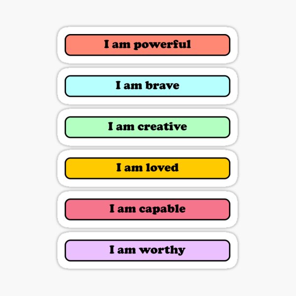 Artikel-Vorschau von Tägliches Affirmationspaket - Positives Affirmationsset, designt und verkauft von Inspirationmotivation.