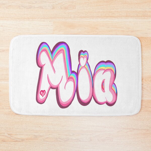 Item preview, The top 10 best Personalized Custom Name gift ideas for Mia girls and Mia designed and sold by Artonmytee.