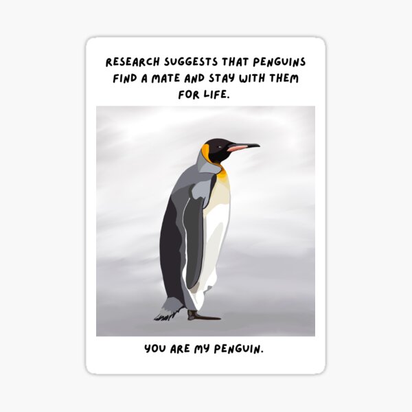 Item preview, You Are My Penguin designed and sold by Lotus Soul Creative.