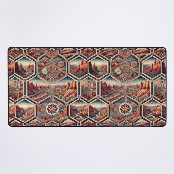 Item preview, Desert Horizon Quilt: Utah-Inspired Pattern designed and sold by Meta2Physical.