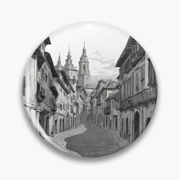 Item preview, Vetusta (Oviedo) in 'La Regenta', by Leopoldo Alas "Clarín" designed and sold by Filologica.