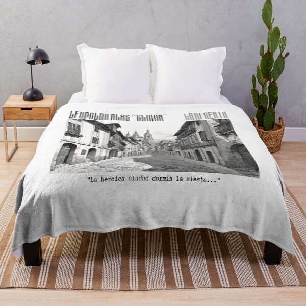 Item preview, Vetusta (Oviedo) in 'La Regenta', by Leopoldo Alas "Clarín" designed and sold by Filologica.