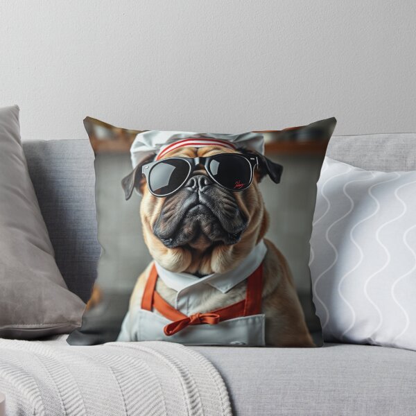 Item preview, Mr. Titus the pug chef designed and sold by JLFInspArt.